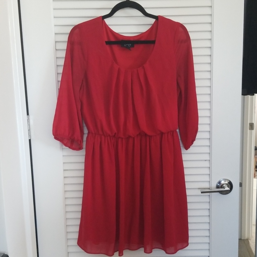 Fun and Comfortable Red Dress
